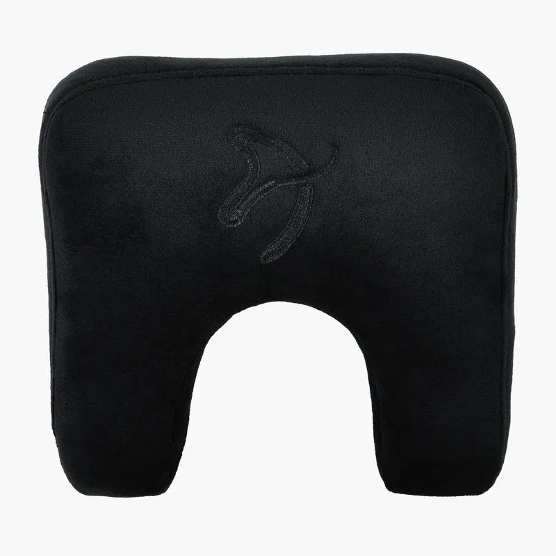 Neck Support Pillow Velvet Black