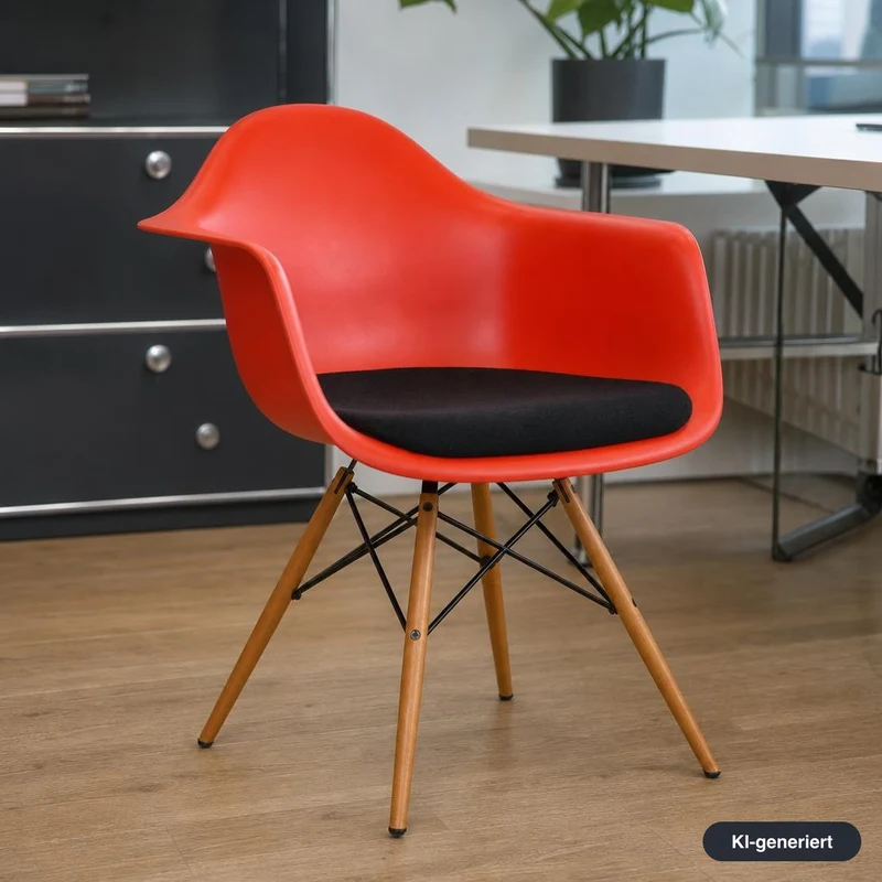 Vitra Eames Plastic Armchair DAW
