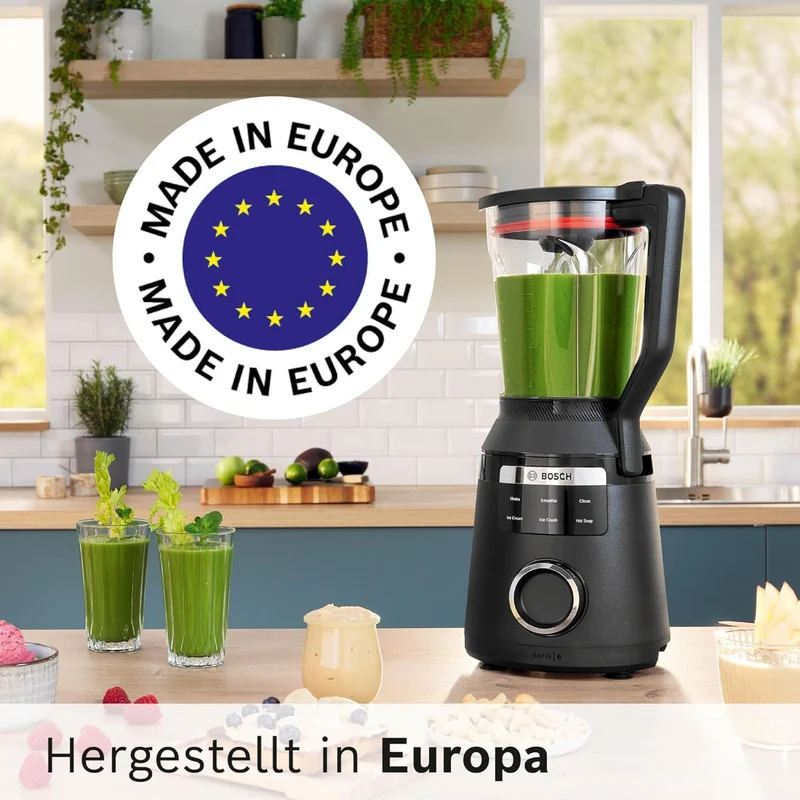 Bosch Highspeed-Standmixer VitaPower Serie 6 MMBD665B1, 45.000 U/min, 6 Programme inkl heisse Suppe