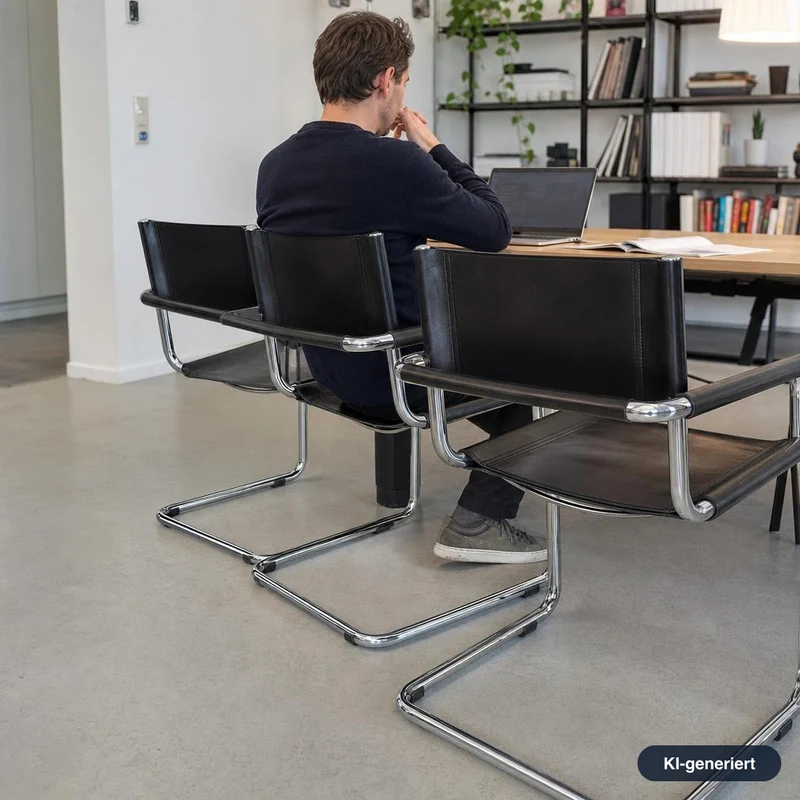 Set: 4x Fasem S34 Freischwinger