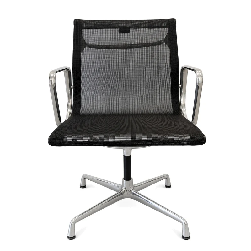 Vitra EA 103 Netz schwarz Alu