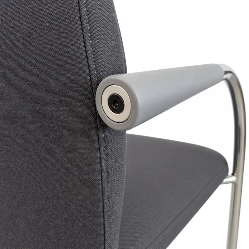 Vitra ID Visitor Soft dunkelgrau