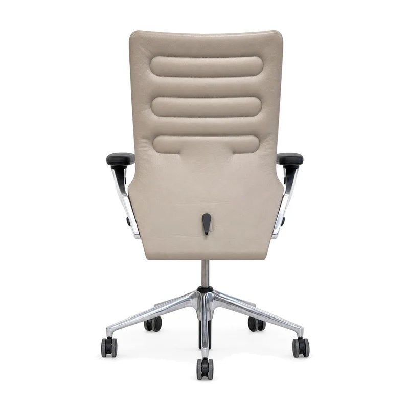 Vitra AC4 Work Bürostuhl Leder beige