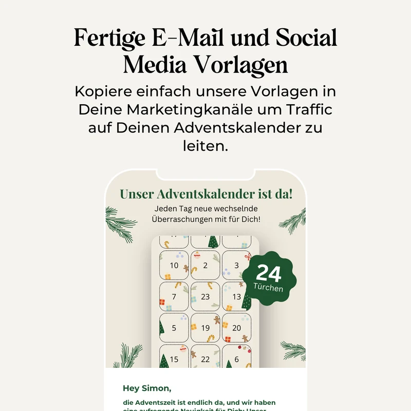 Shopify Digitaler Adventskalender
