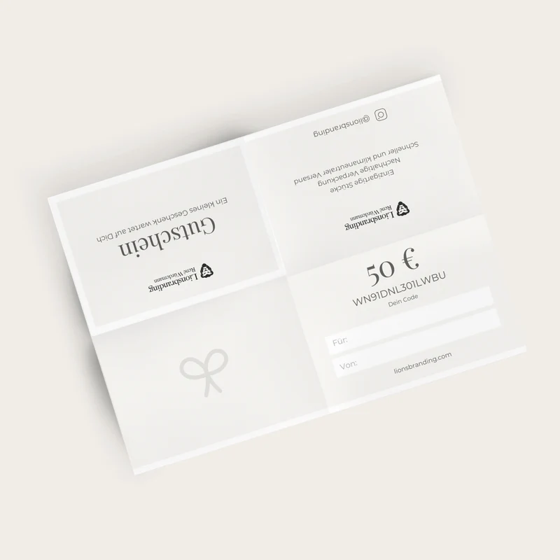Shopify Gutschein Template