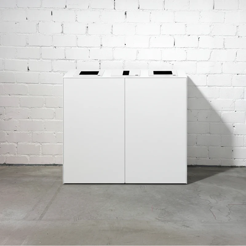 Steelcase Volum Art Recyclingstation weiß