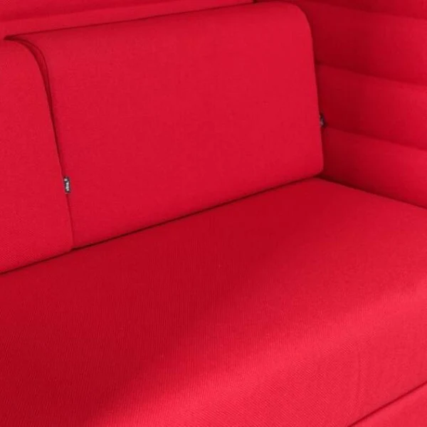 Vitra Alcove Highback 2-Sitzer Sofa rot