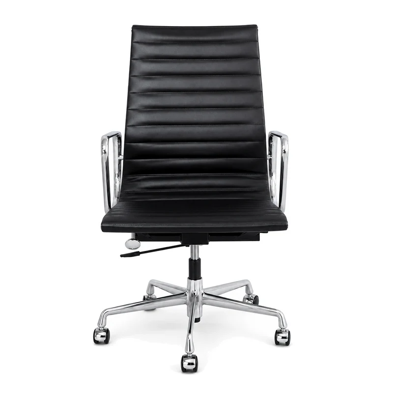 Vitra EA 119 Leder dunkelbraun