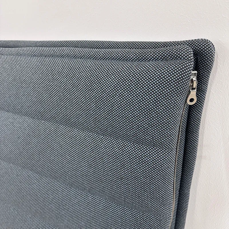 Vitra Alcove Highback Sofa 2-Sitzer Grau / Blau