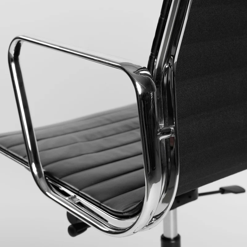 Vitra EA 119 Leder schwarz