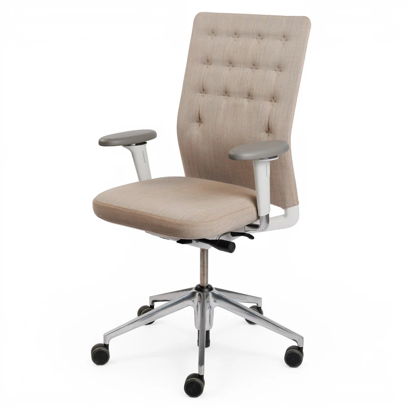 Vitra ID Trim grau/braun