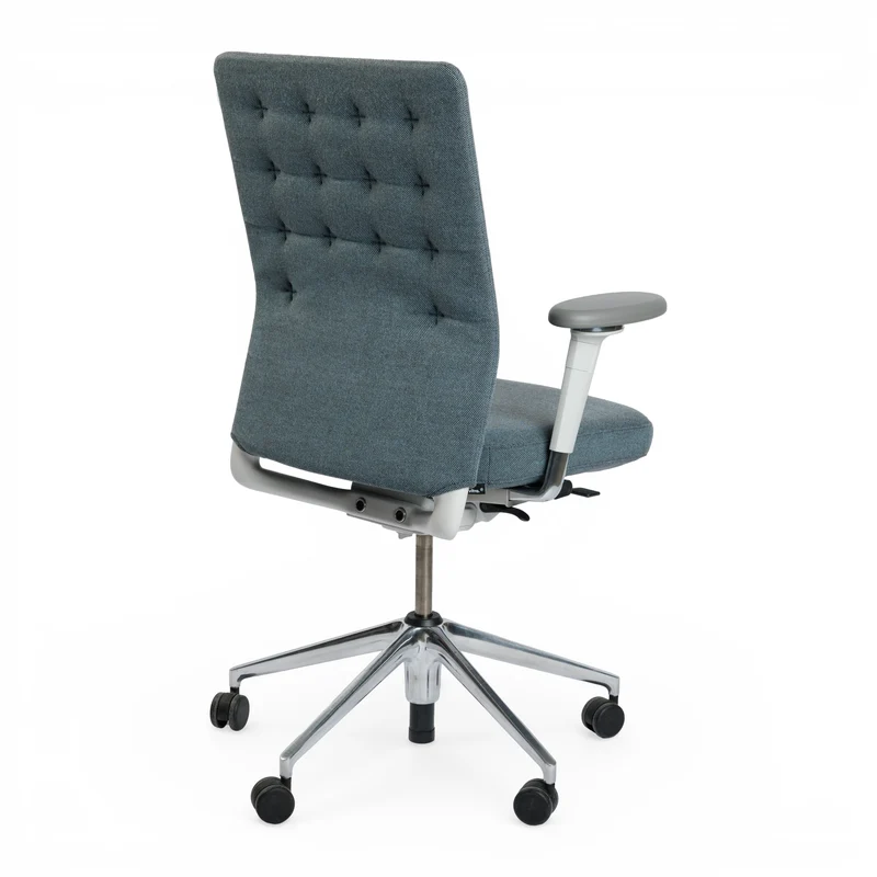 Vitra ID Trim eisblau / moorbraun