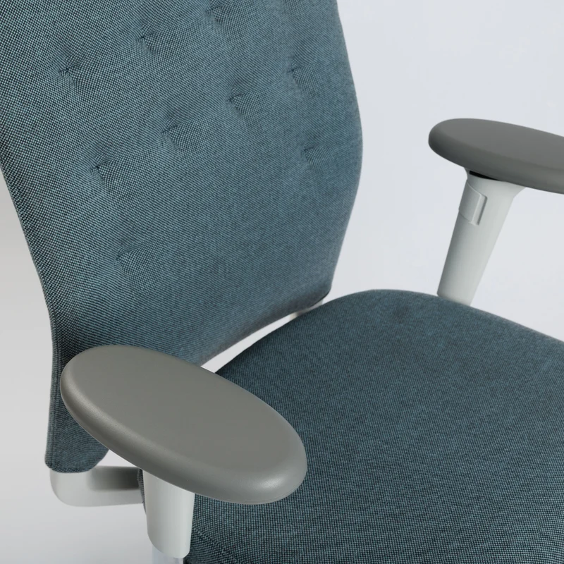 Vitra ID Trim eisblau / moorbraun