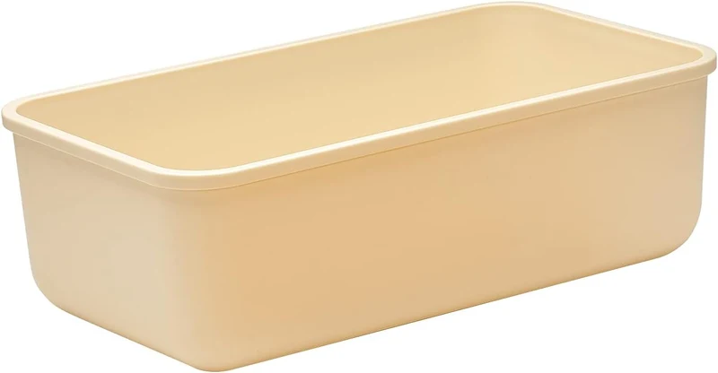 Zassenhaus Brotkasten, Deckel als Schneidbrett verwendbar, Brotkorb Bambus creme, 40 x 23 x 13,5 cm,