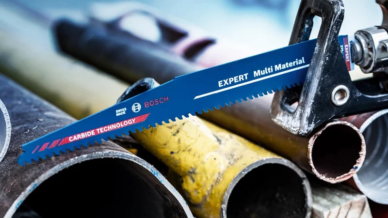 Bosch Professional 1x Expert ‘Multi Material’ S 1256 XHM Säbelsägeblatt (für Gusseisen, Länge 300 mm
