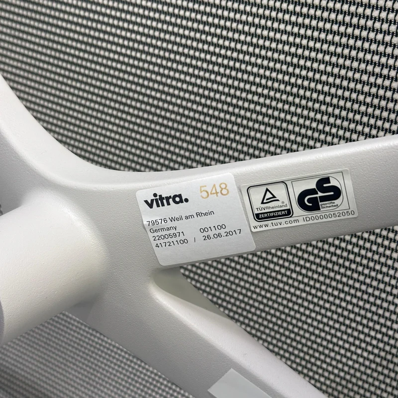 Vitra Physix weiß / silbergrau