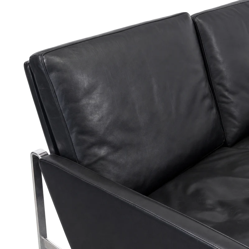 Kill International 2-Sitzer Modell 6720 Leder schwarz [Abverkauf]