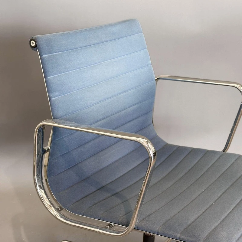 Vitra EA 108 Velours petrolblau