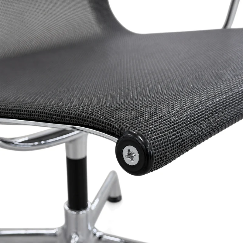 Vitra EA 112 Netz anthrazit Chrom