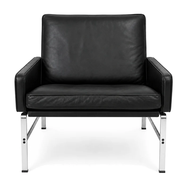 Kill International Sessel Modell 6720 Leder schwarz [Abverkauf]