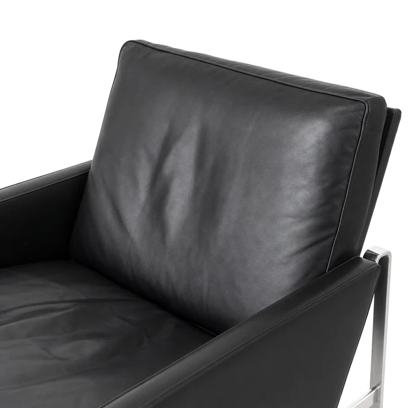 Kill International Sessel Modell 6720 Leder schwarz [Abverkauf]