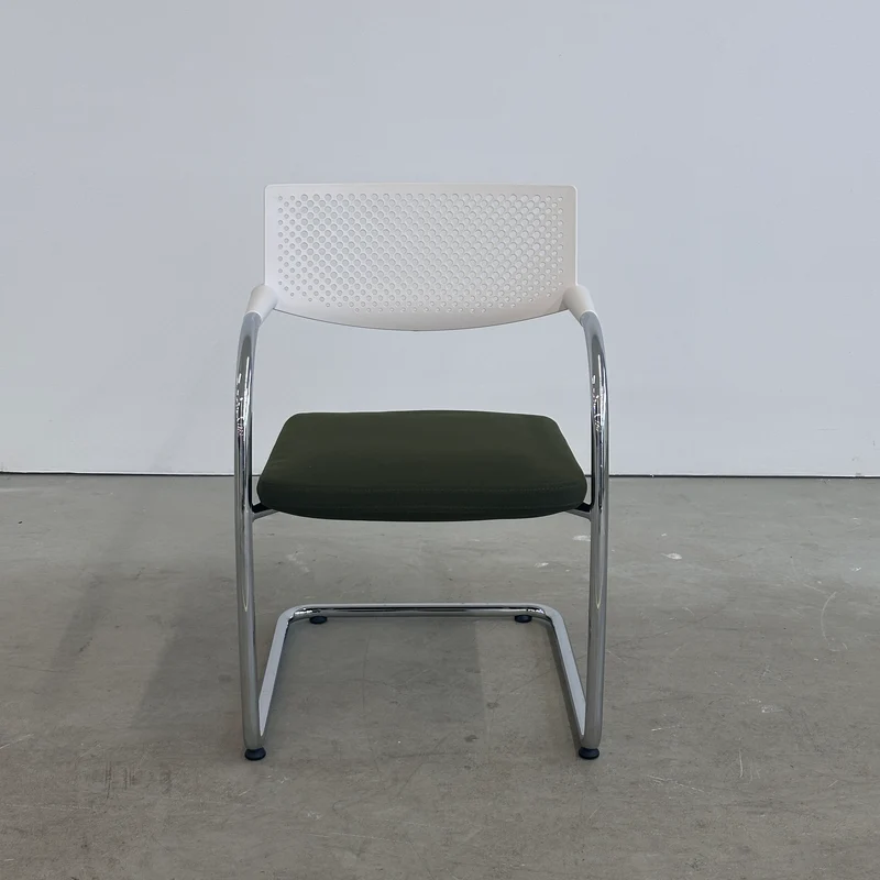 Vitra Visavis 2 weiß/grün