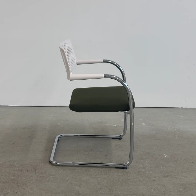 Vitra Visavis 2 weiß/grün