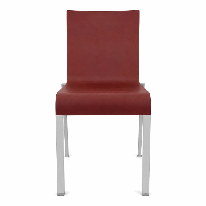 Vitra .03 Besucherstuhl weinrot