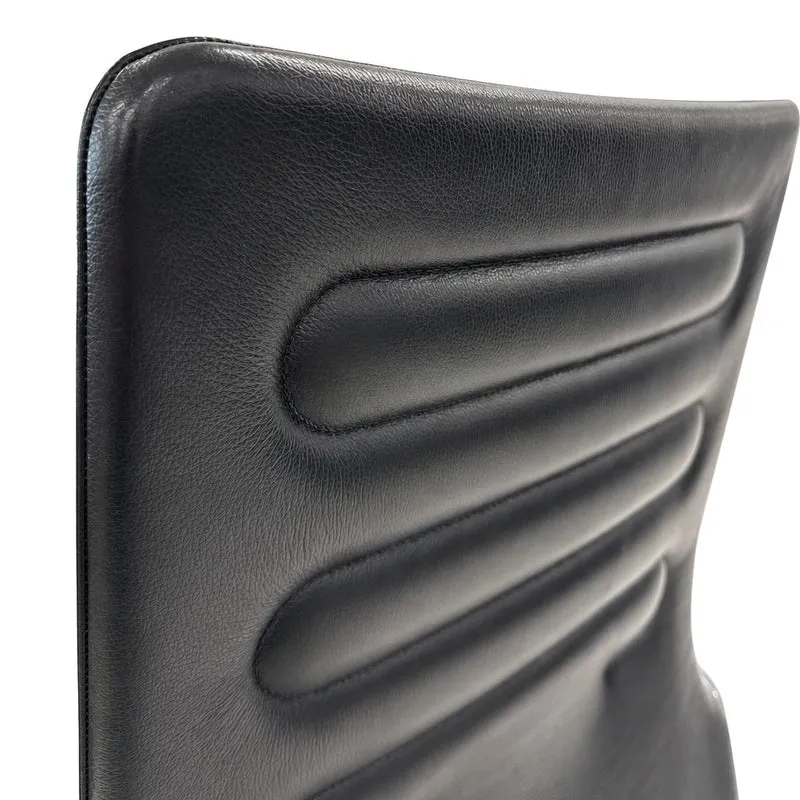 VItra AC4 Work Bürostuhl Leder schwarz