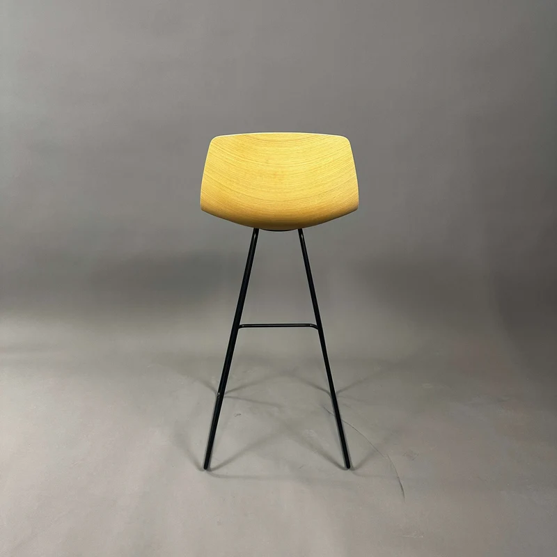 LaPalma miunn Barhocker Holz / schwarz