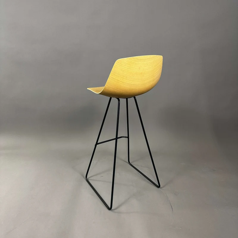 LaPalma miunn Barhocker Holz / schwarz