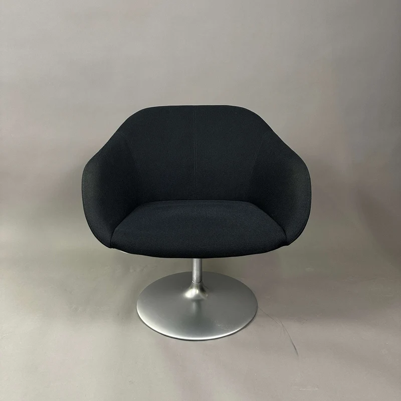 Walter Knoll Turtle Lounge Chair schwarz/weiß