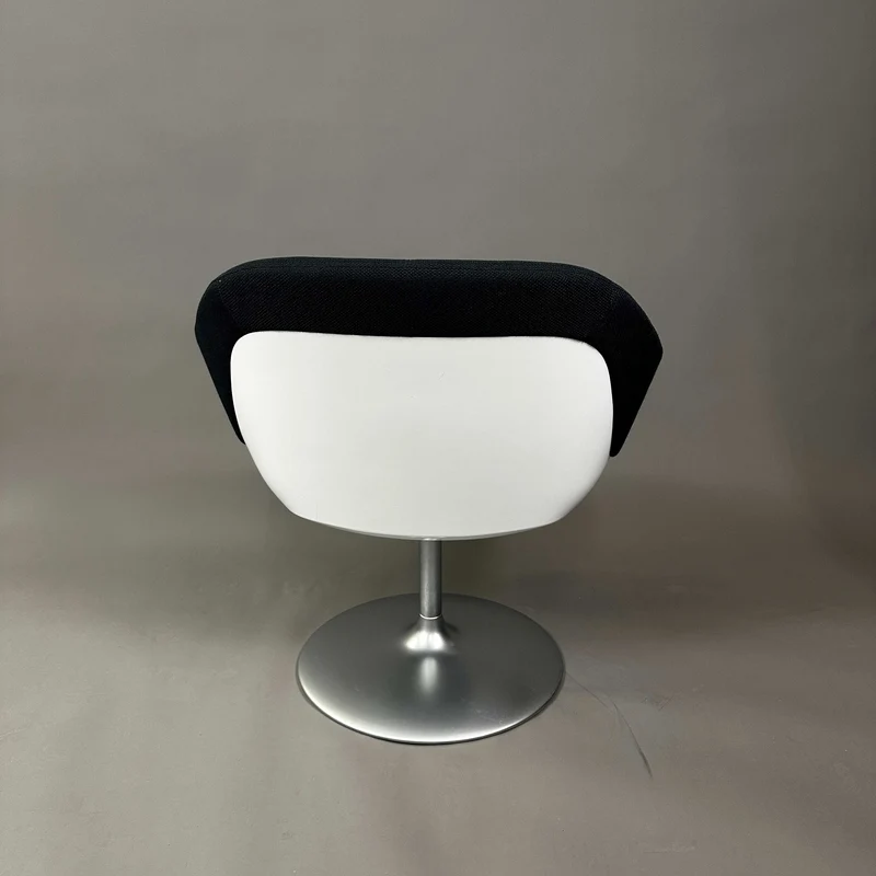 Walter Knoll Turtle Lounge Chair schwarz/weiß