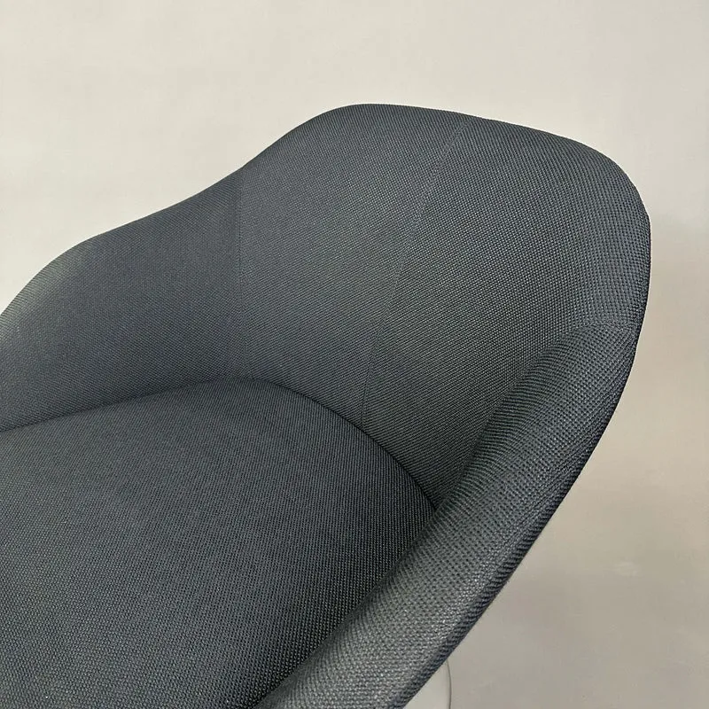 Walter Knoll Turtle Lounge Chair schwarz/weiß