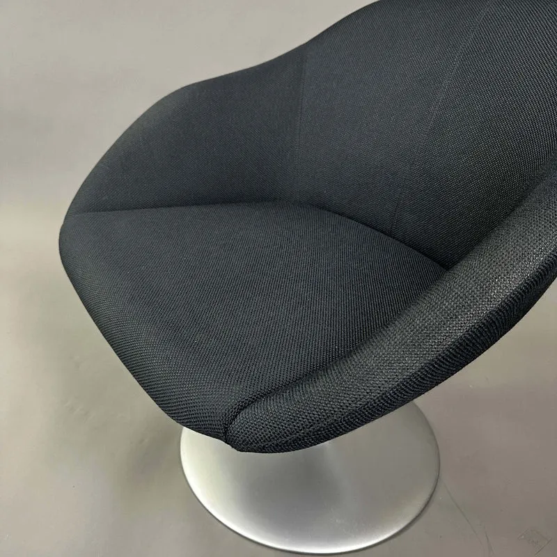 Walter Knoll Turtle Lounge Chair schwarz/weiß