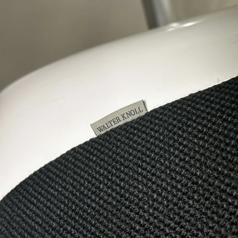 Walter Knoll Turtle Lounge Chair schwarz/weiß