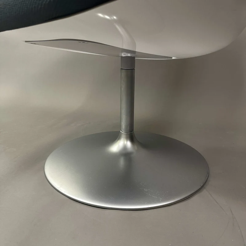 Walter Knoll Turtle Lounge Chair schwarz/weiß