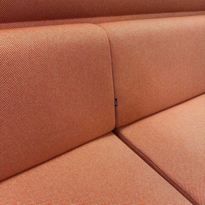 Vitra Alcove 3-Sitzer pastellrot
