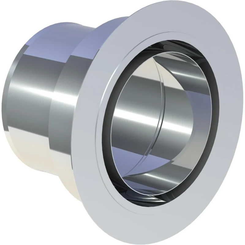 Jeremias DW-FU Edelstahl Abgassystem 150mm auf 130mm Anschlussstutzen mit FERRO Wandfutter doppelwan