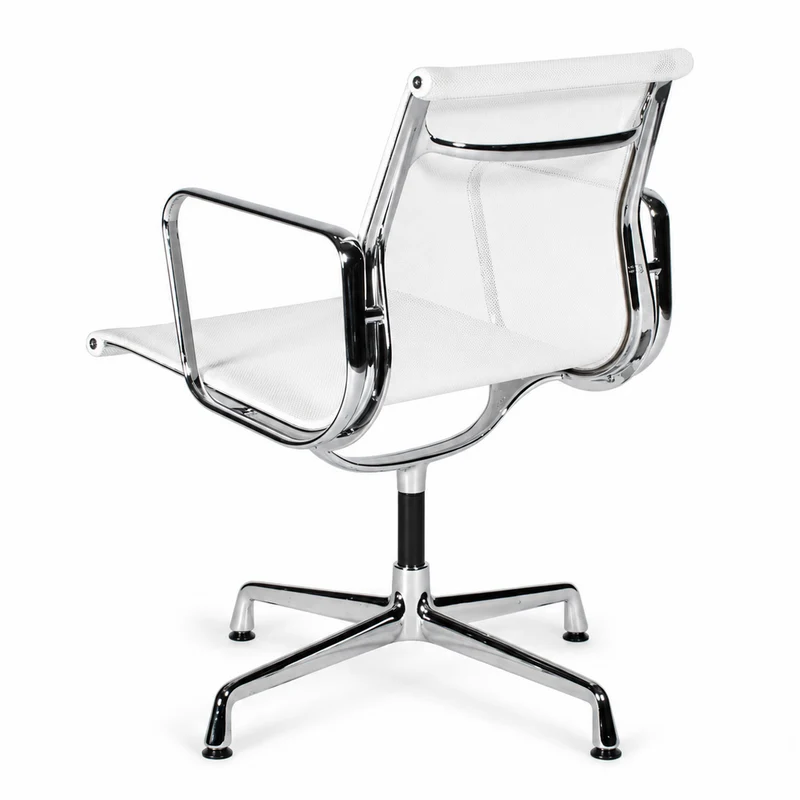 Vitra EA 108 Netz weiß Chrom