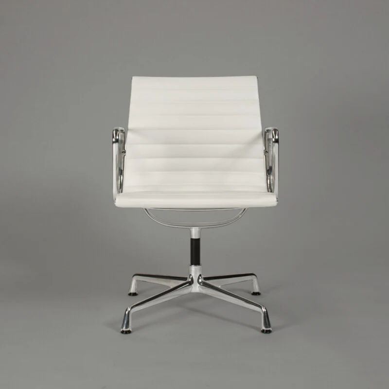 Vitra EA 108 Leder weiß