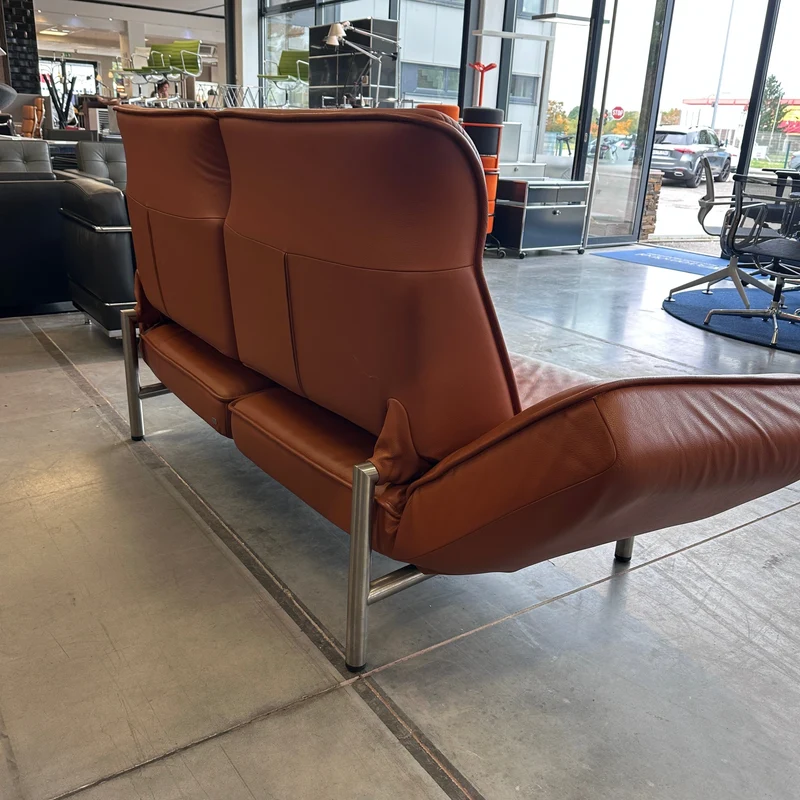 De Sede Drehsofa DS450 Twist Leder nougat