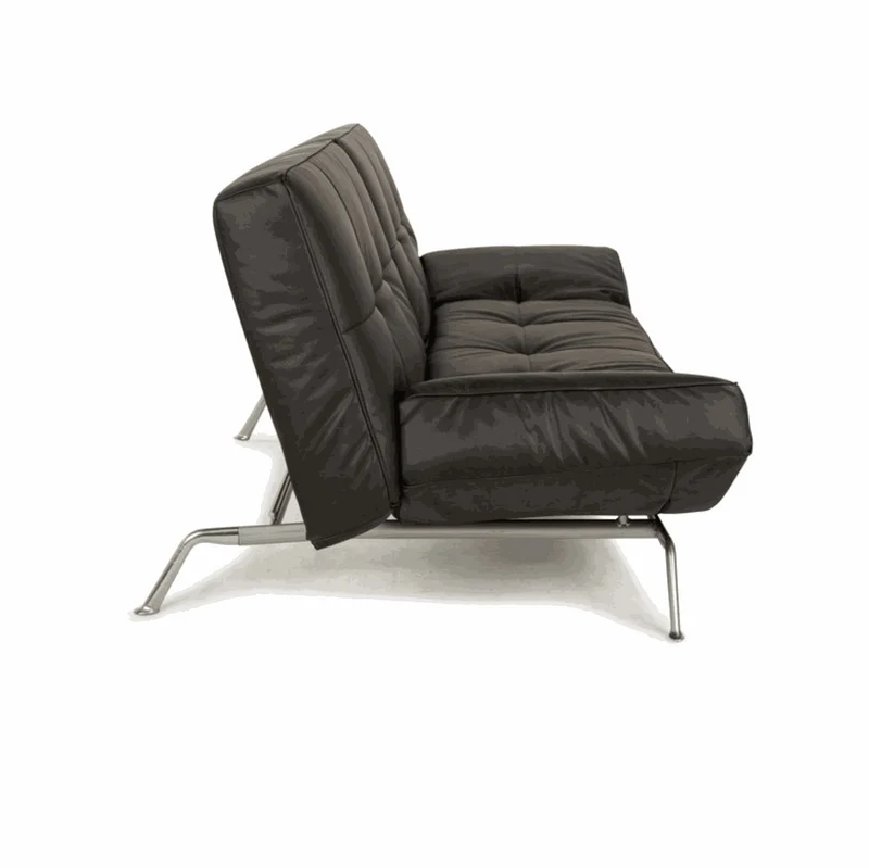 Lignet Roset Schlafsofa Smala Leder schwarz