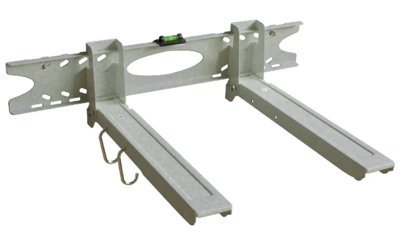 Universal Mikrowellen Befestigung - ausziehbar bis 52 cm - Halter für Minibackofen Grillofen Kaffeea