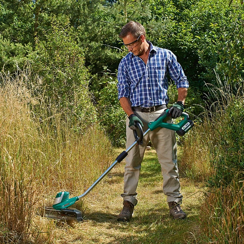 Bosch Home and Garden Akku Rasentrimmer AdvancedGrassCut 36 (ohne Akku, Fadenspule, Karton (36 V, 2,