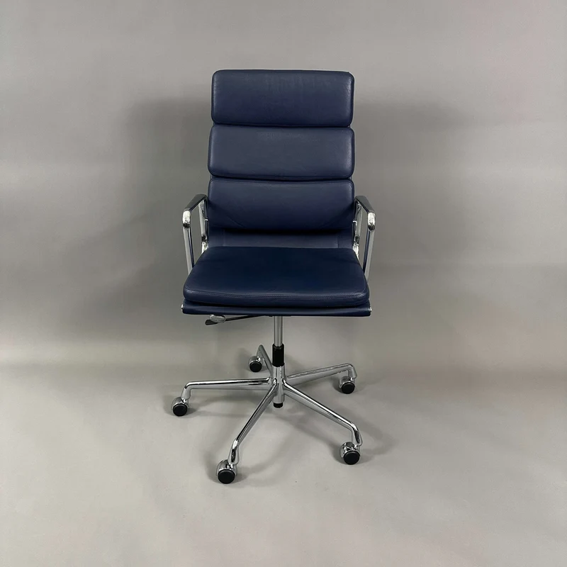 Vitra EA 219 Leder blau