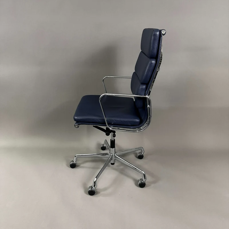 Vitra EA 219 Leder blau