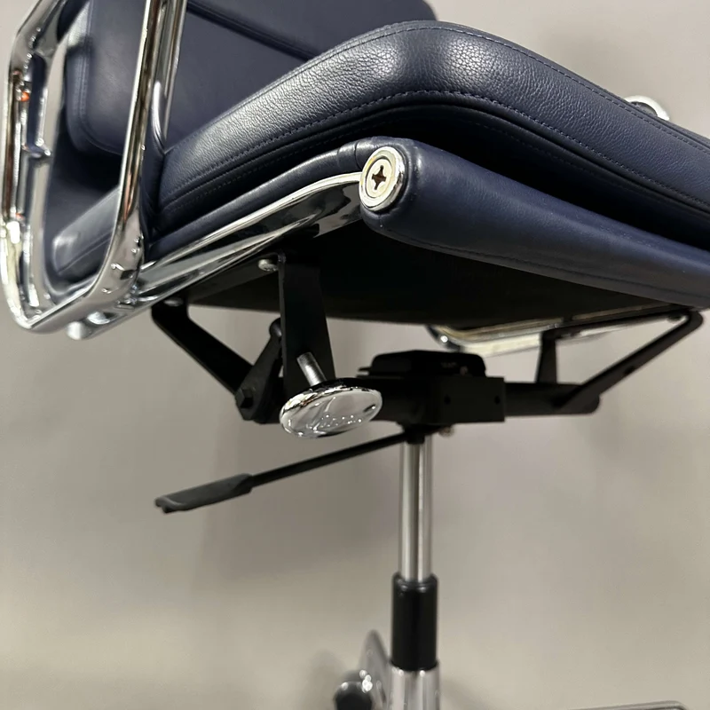 Vitra EA 219 Leder blau