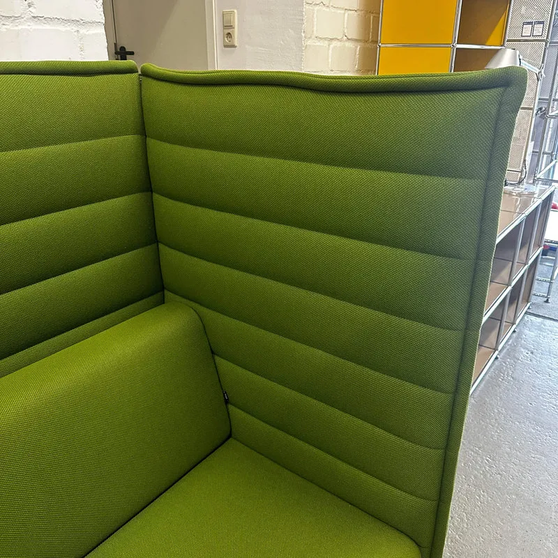 Vitra Alcove Highback grün 2 Sitzer