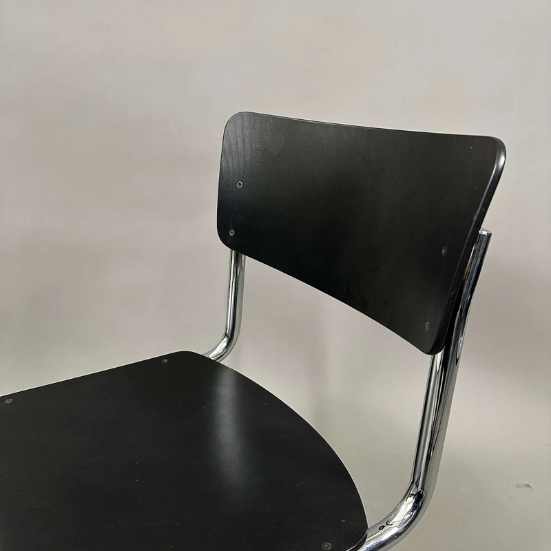 Thonet S 43 Freischwinger schwarz